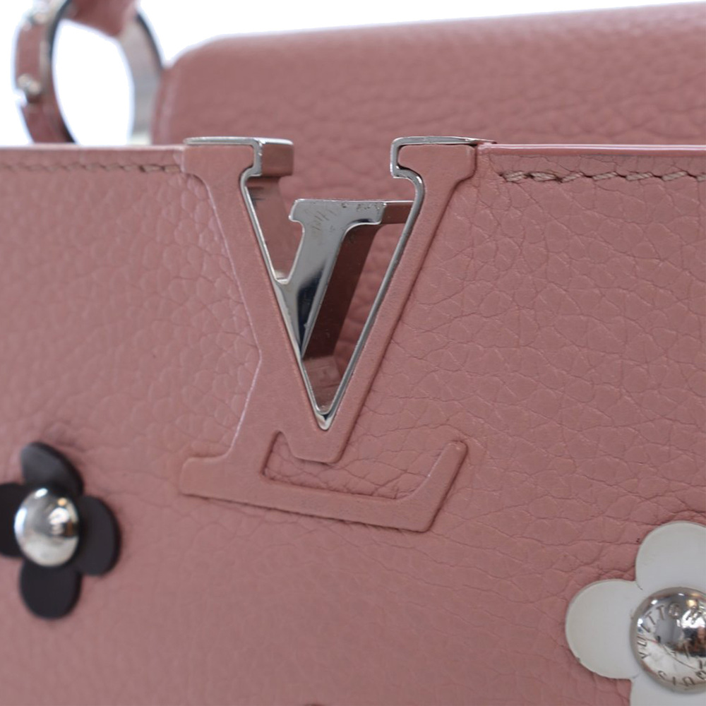 Pre-Loved Louis Vuitton Taurillon Mechanical Flowers Capucines BB - Picture 8 of 10